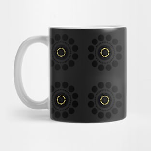 Dots dots dots in circular pattern Mug